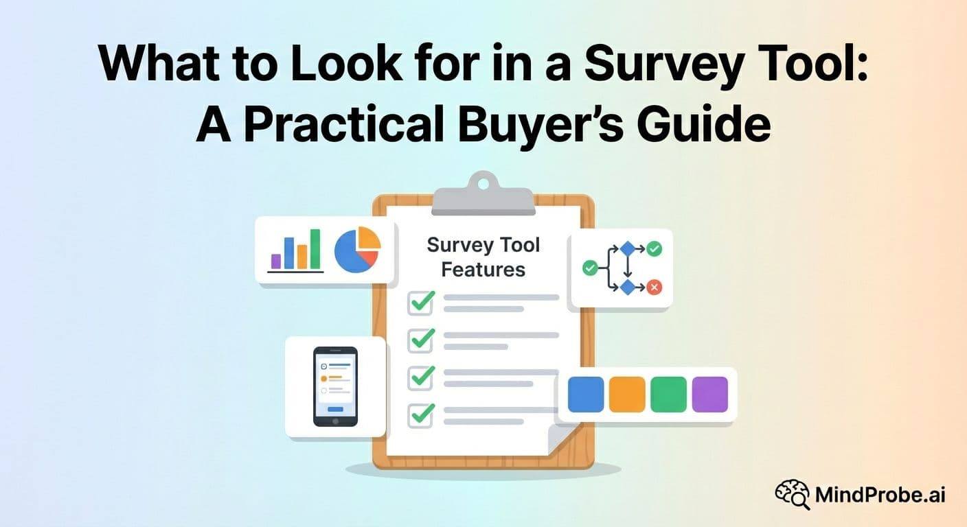 What to Look for in a Survey Tool: A Practical Buyer's Guide