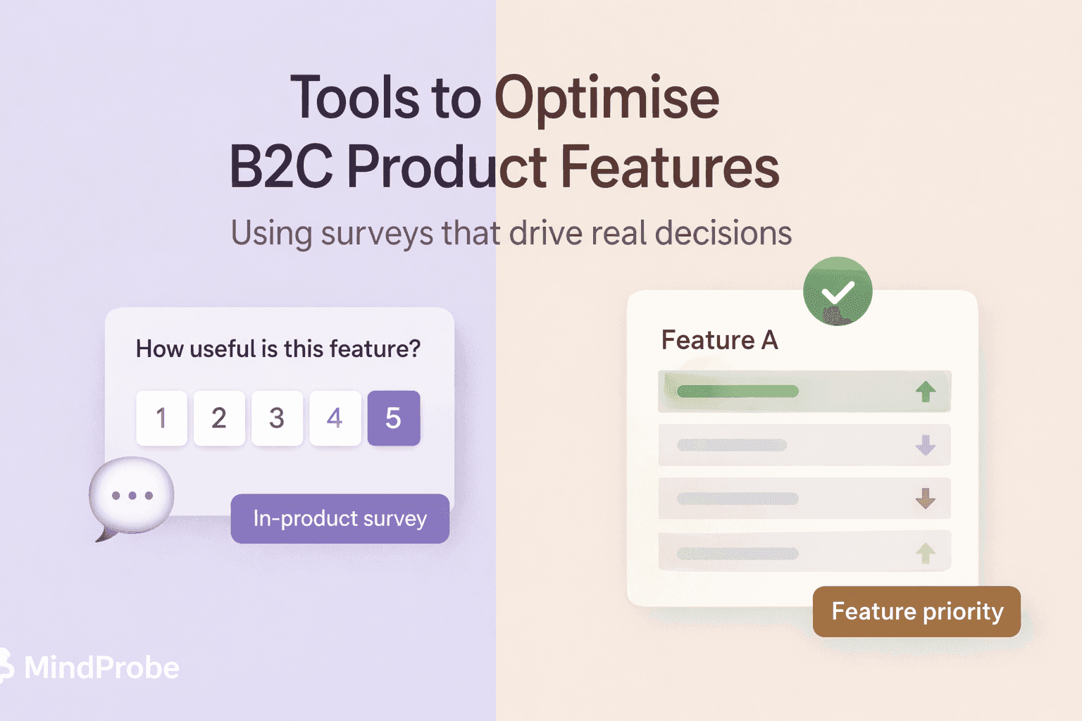 Tools to Optimise B2C Product Features Using Surveys & Feedback