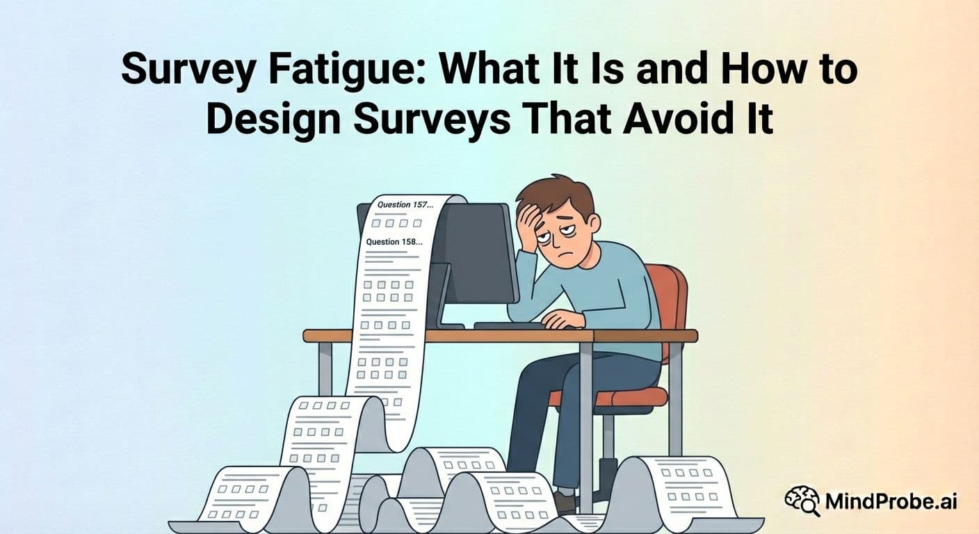 Survey Fatigue: What It Is and How to Design Surveys That Avoid It